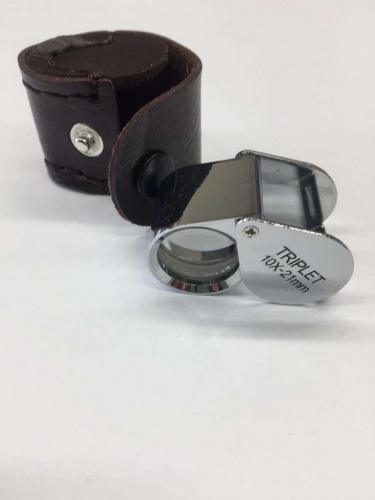 Лупа складная ARC MAGNIFIER TRIPLET MG 7014A 10х21мм Лупа складная ARC MAGNIFIER TRIPLET MG 7014A 10х21мм
